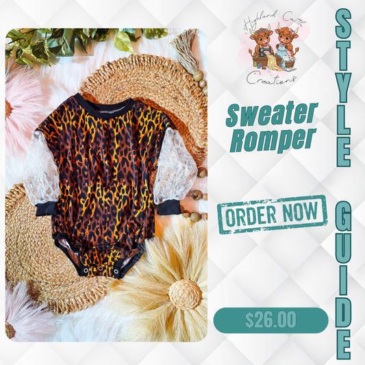 Sweater Romper