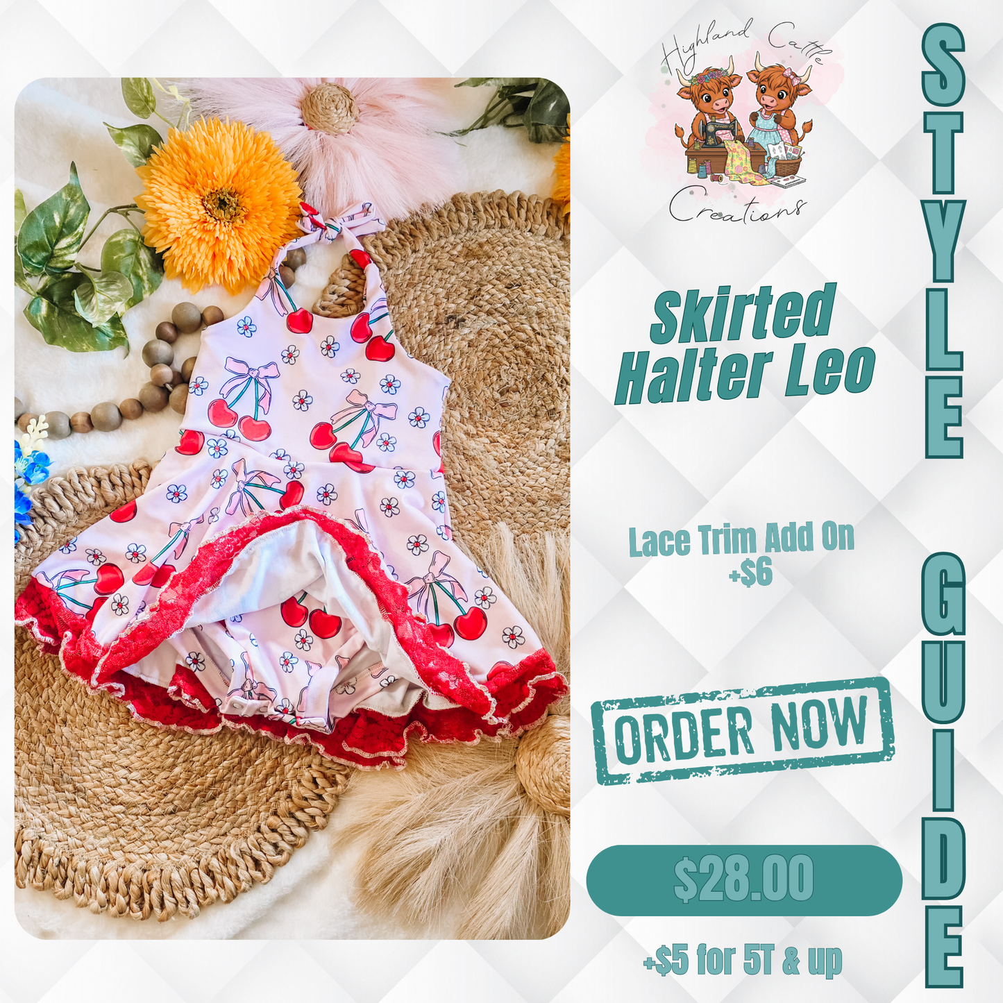 Skirted Halter Leo